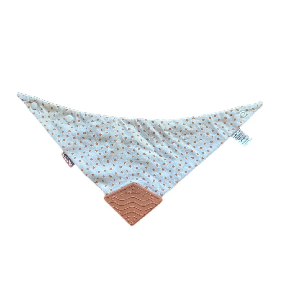Mixed Brand Bandana Bibs Kids OS Multicolor Excellent‎ Teether Woodland 5Pk